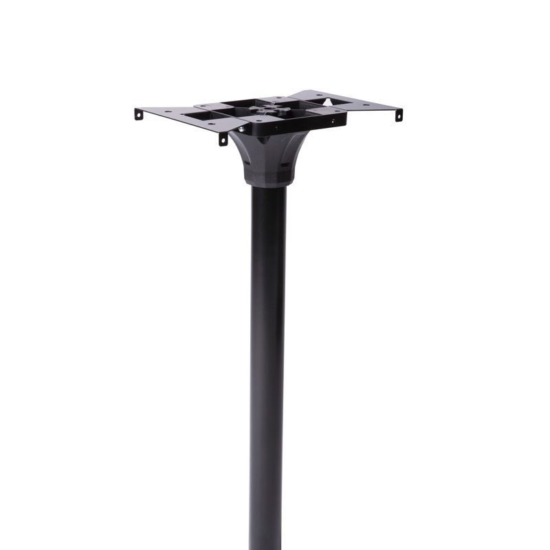 Coolidge 52.76" H In-Ground Standard Post, Black