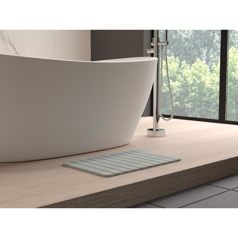 Aadhithya Diatomaceous Earth Bath Mat, Green