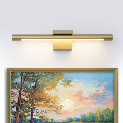 Brass Dimmable Led Picture Light