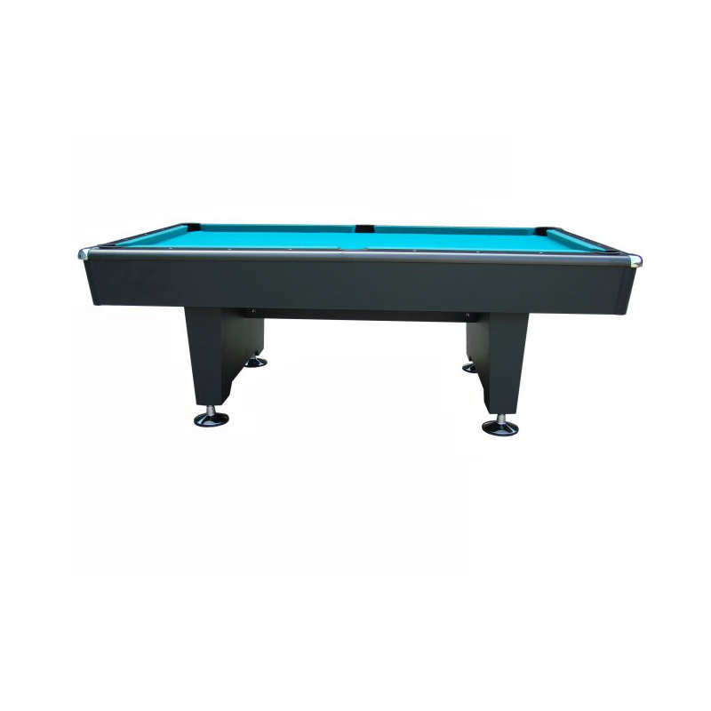 Pool Table, 9', Black, Black