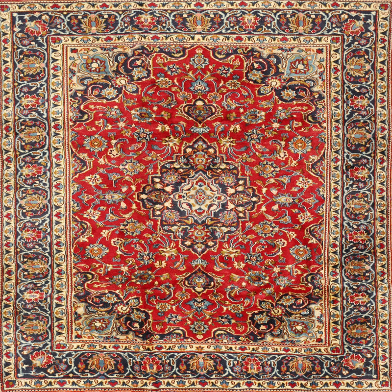 Pola Oriental Indoor Rug, Square 8'