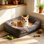 Orthopaedic Dog Bed Bolster Cushion