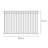 Versai 54 Ft. H x 90.5 Ft. W Fence Panels with Panel(s) Included