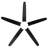 Kaylanie 60'' Ceiling Fan with LED Lights
