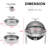 Stainless Steel Round Chafing Dish