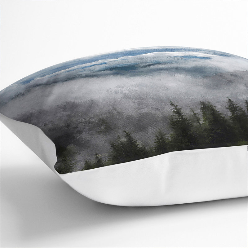 Square Cushion, 40cm H x 40cm W x 15cm D, White
