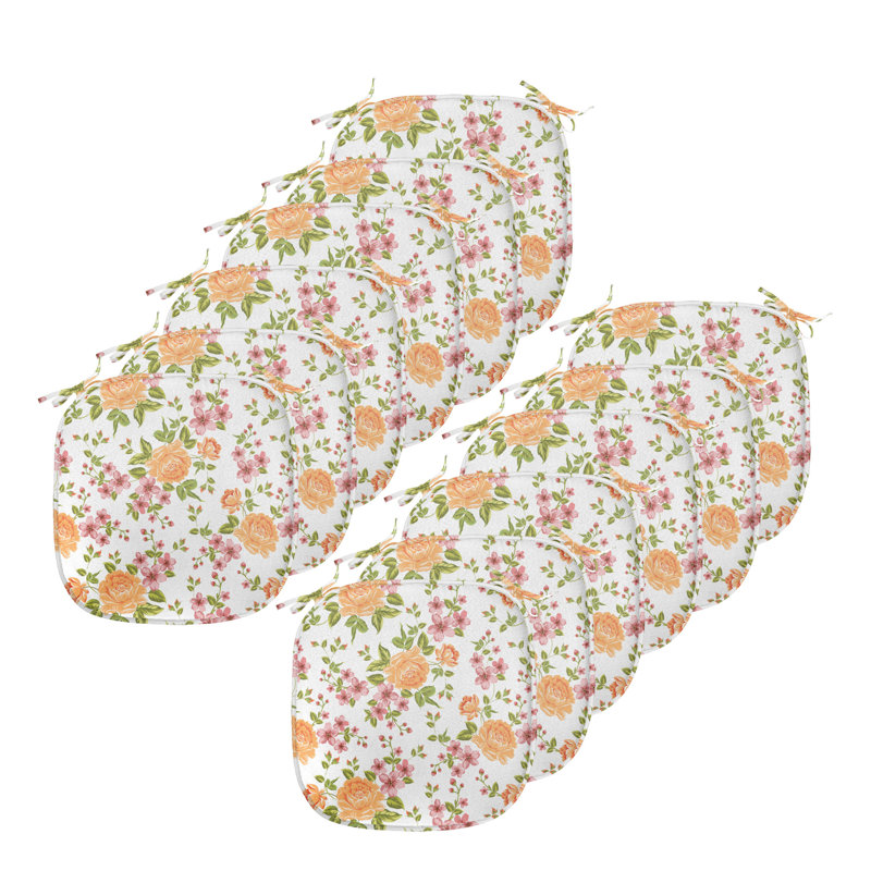 Peony Chair Pad Cushion