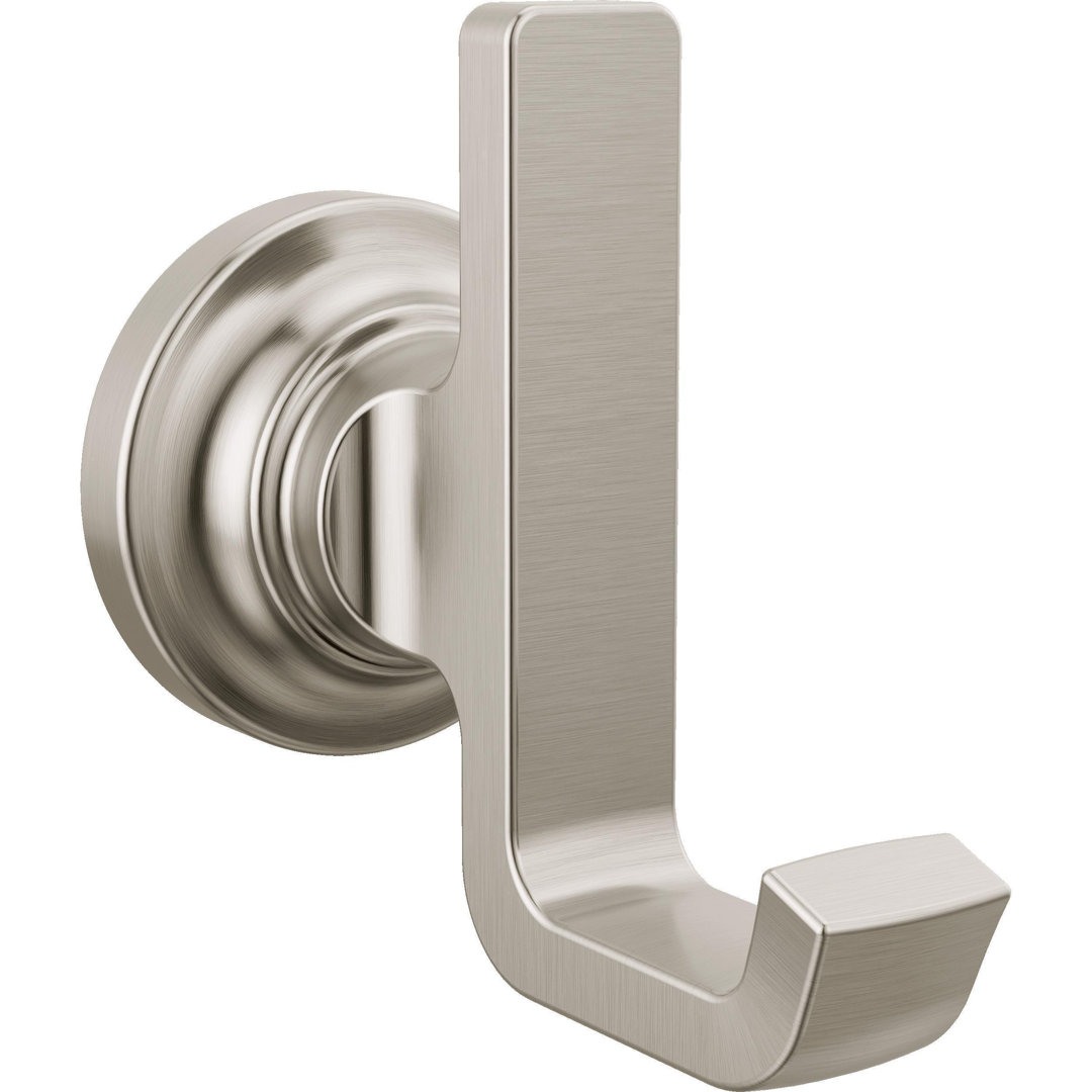 Tetra Double Towel Hook Bath Hardware Accessory in Stainless Steel Delta 
