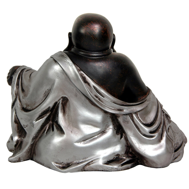 Sitting Lucky Buddha Figurine