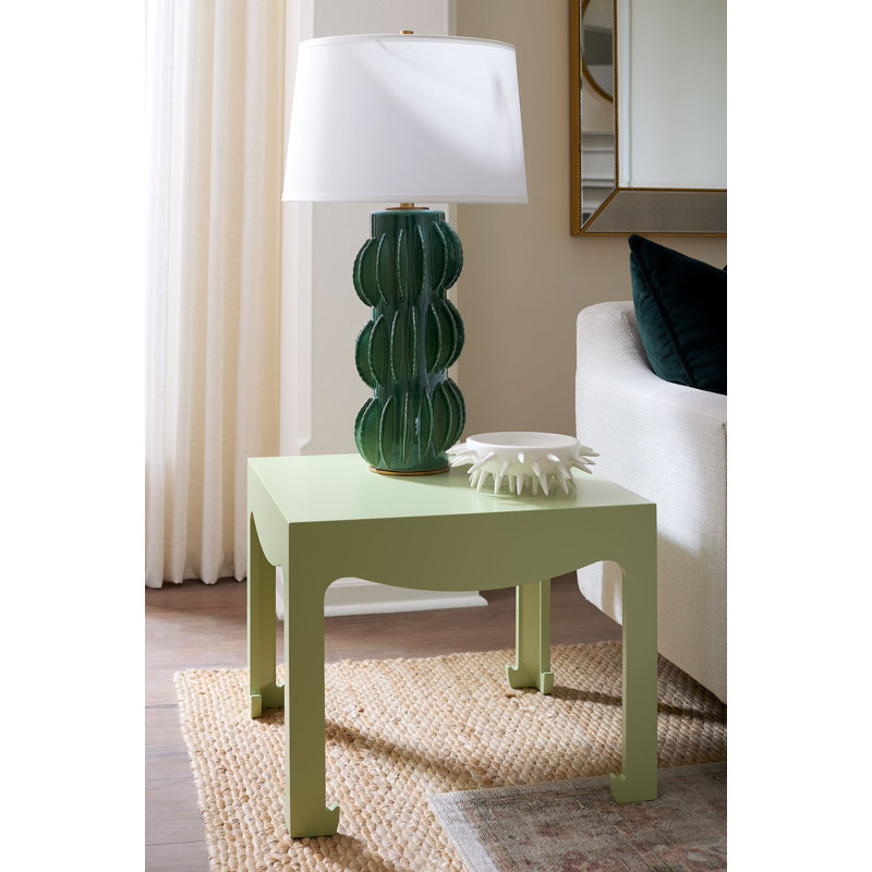 Jacqui Tea Table, Heritage Spring Green