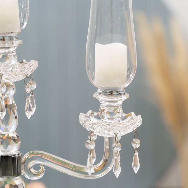 Gold Leaf Glass Candelabra Base Candle Cover or Candle Sleeve 3.75 inc –  CrystalPlace