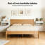 37cm W Manufactured Wood Bedside Table