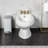 Kingston Brass Serena Three-Handle Vertical Spray Bidet Faucet with Brass Pop-Up-74307492