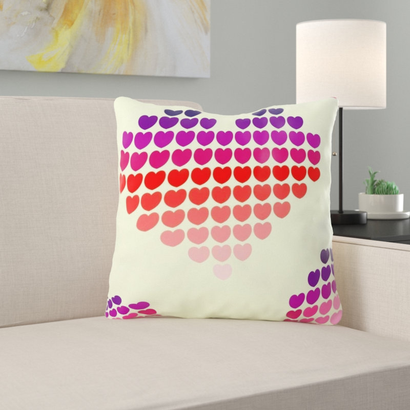 Coussin décoratif cardiaque, Intérieur
