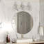 Luminaire de salle de bain à intensité variable avec abat-jour transparent Zeline Light-423053968-465662265