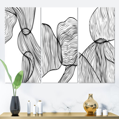 " Primitive Shapes I " 3 - Pieces