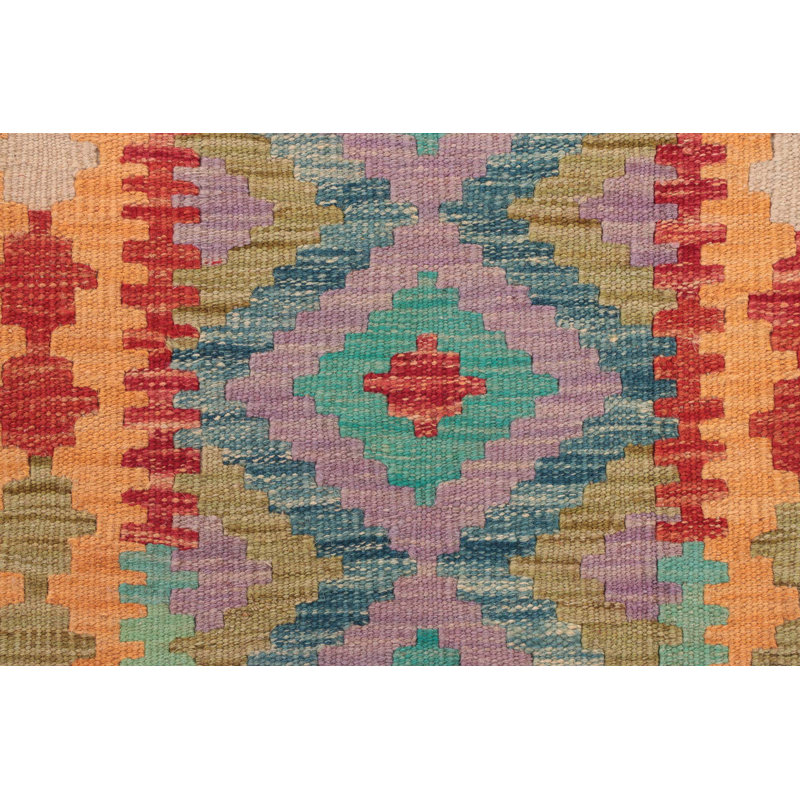 Rectangle 60 cm x 90 cm Wool Hand Woven Kilim