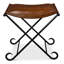 Tabouret décoratif en métal Harker