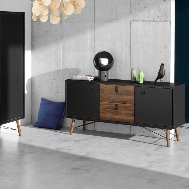 Levine Sideboard, Matt Black