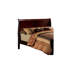 Lit double moderne en cerisier avec cadre en bois massif et style transitionnel pour la chambre à coucher-1158191996