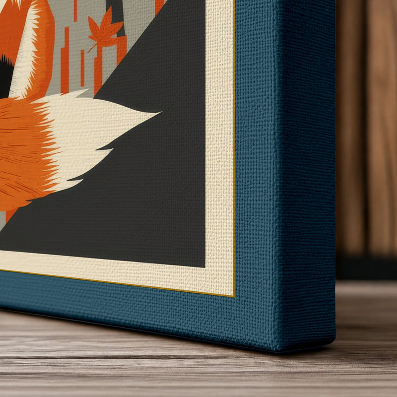 Print, 18x12 - 45.7 x 30.5 cm, Teal Border