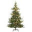 Sapin de Noël pré-éclairé 6 pi avec lumières et 678 branches pour décoration de fête