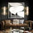 Zaheda Dimmable LED solid brass Wall Mounted Sconce with Alabaster Shade-741317692-743263279