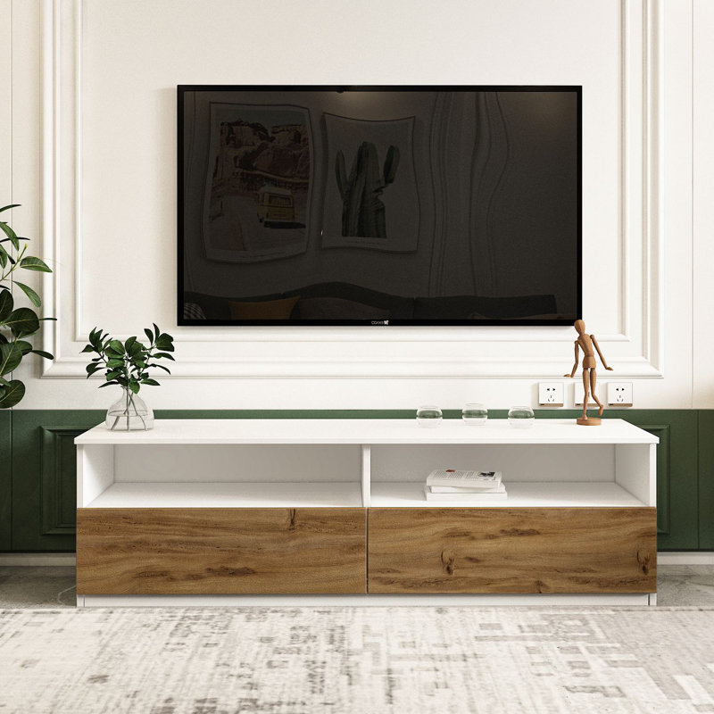 Meuble télé, Blanc
