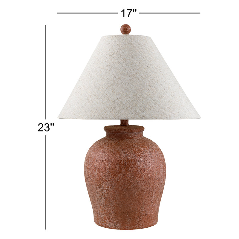 Arthena Ceramic Table Lamp, Beige