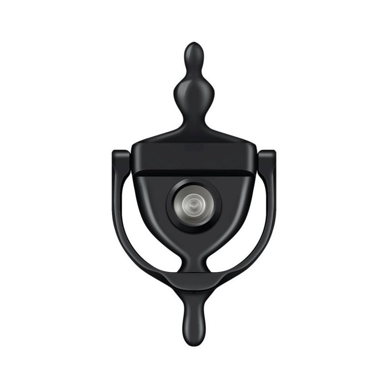 Heurtoir de porte Deltana DKV630U19, Peinture noire