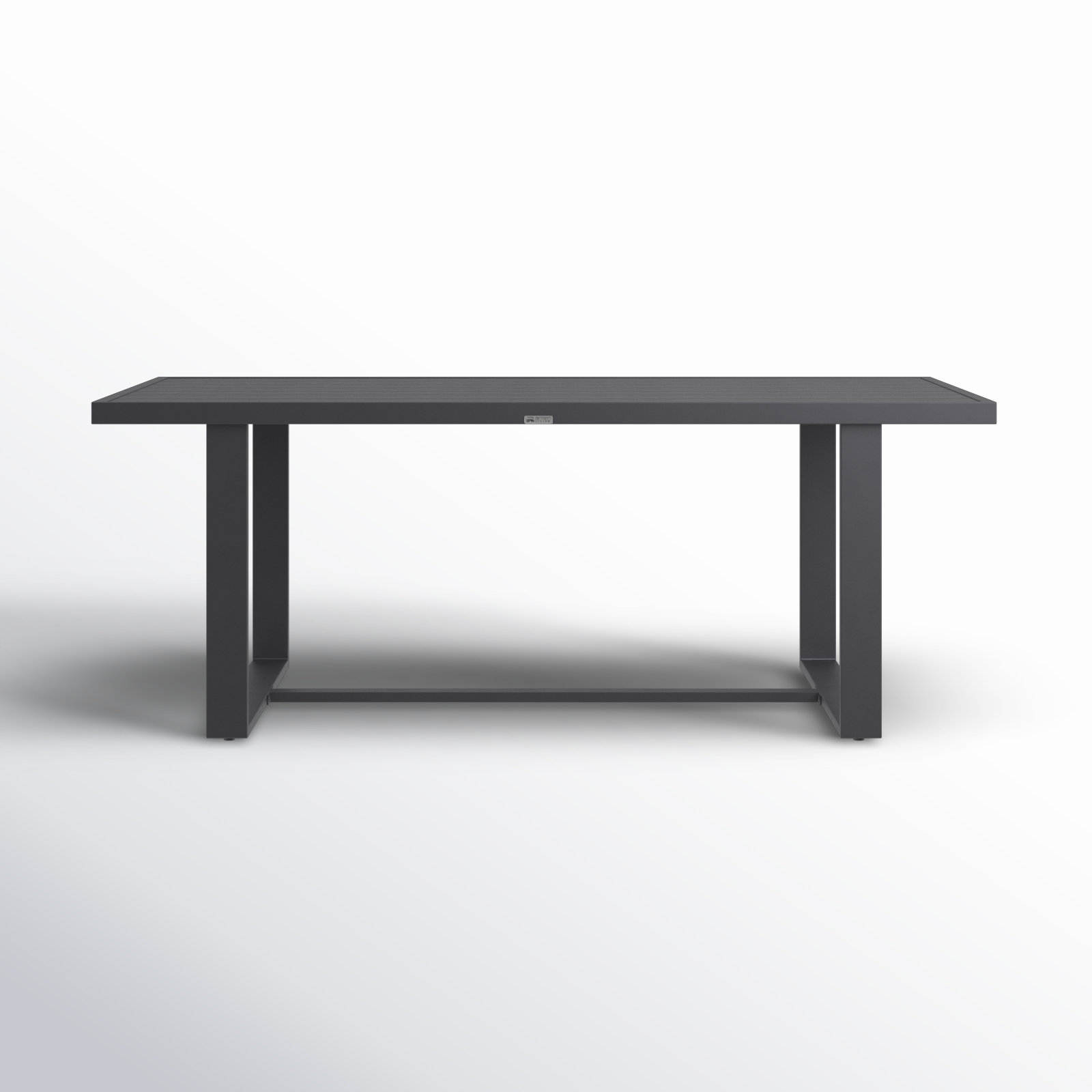 Scotia 79" Patio Dining Table, Gray