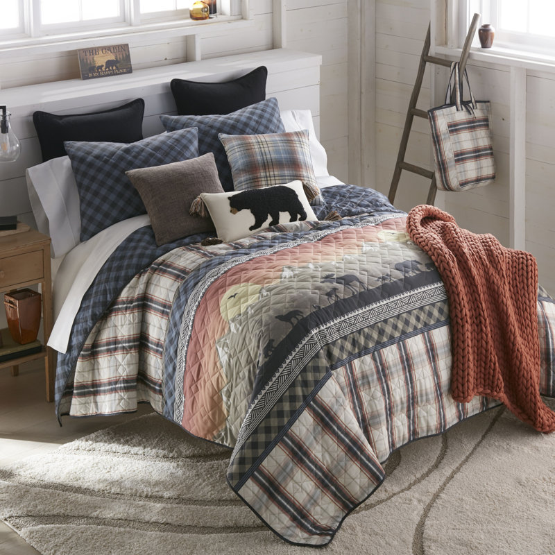 Ensemble de courtepointe Queen's Your Lifestyle par Donna Sharp, Courtepointe grand + 2 couvre-oreillers standard