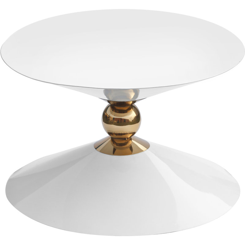 Elida Coffee Table, White