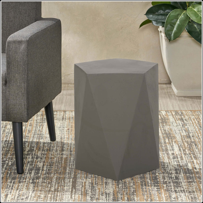 Table d'appoint APOLLO, Gris clair