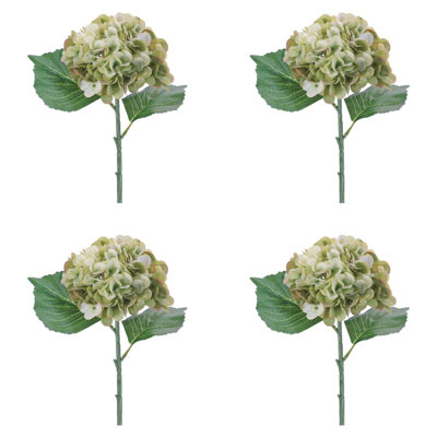 Hydrangea Flower Stem (Set of 4)