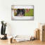 Gracie Oaks 'Cow At Fence' By Lori Deiter, Canvas Wall Art-1751471099