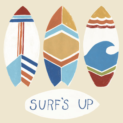 Debolt Surfs Up! I - Advertisements On Canvas
