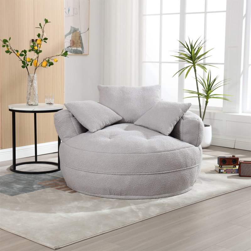 Canapé simple COOLMORE, Boucle gris