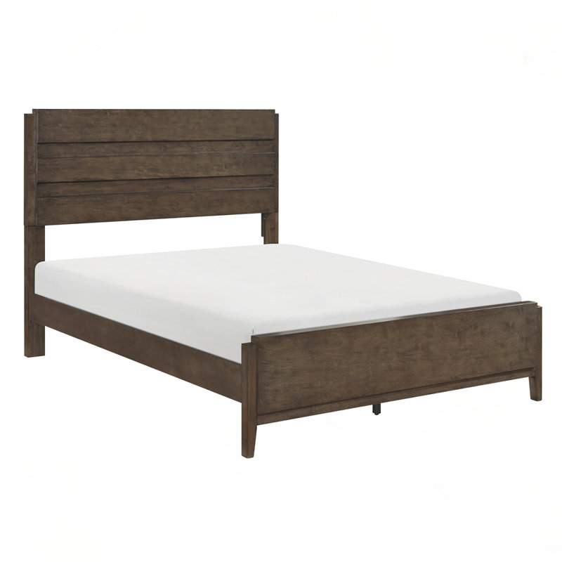 Lit en bois classique classique, Grand