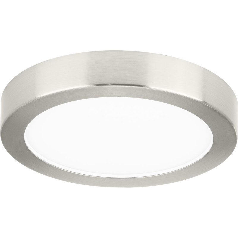 Filtre de lumière Arenijus Edgelit, Nickel brossé, H 1,1 po x l 7 po x P 7 po