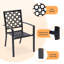  Ensemble de 2 chaises de patio