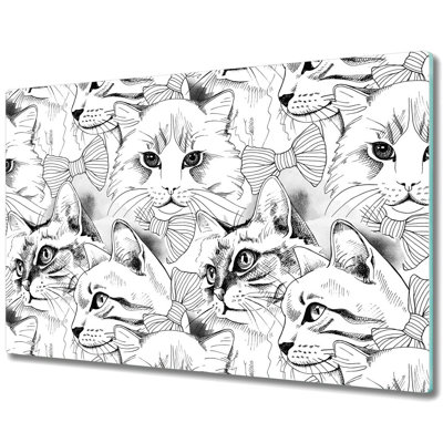 Tannis Elegant Cats Chopping Board