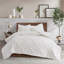 Ensemble de housse de couette géométrique en chenille capitonnée 3 pièces pour lit double / grand-117539282-117539285