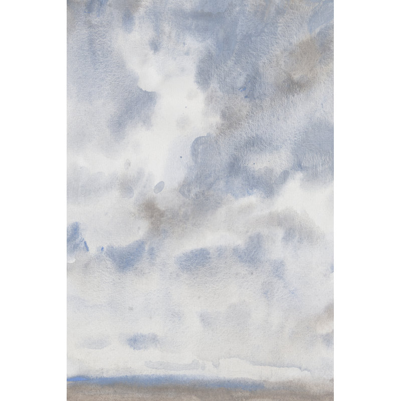 «Sky Blue III» par Timothy O 'Toole - peinture sur toile tendue, H 30 po x l 20 po x P 1,25 po