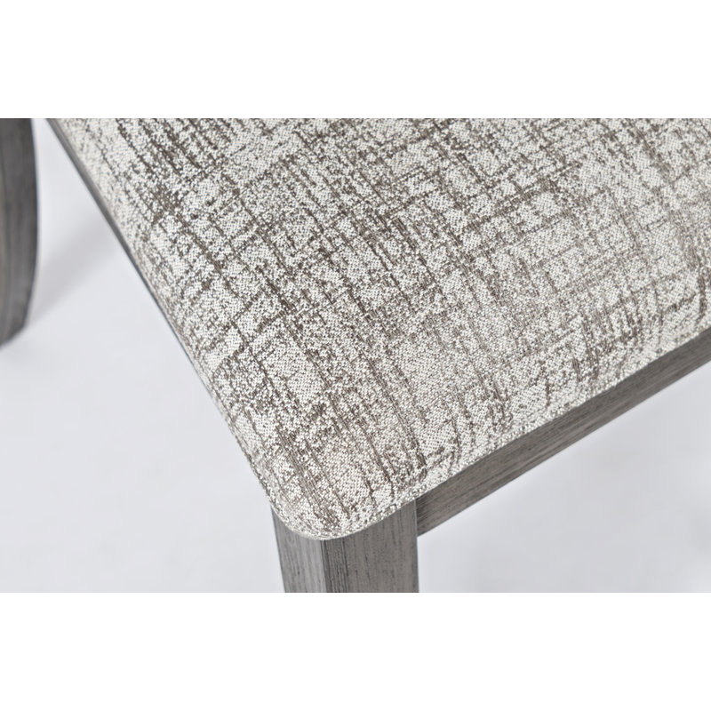 Chaise d'appoint Cathye, Gris brossé
