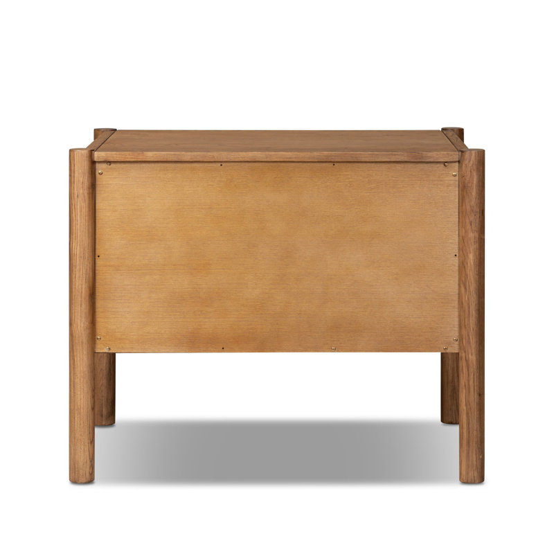 Salado 2 - Drawer Solid Wood Nightstand