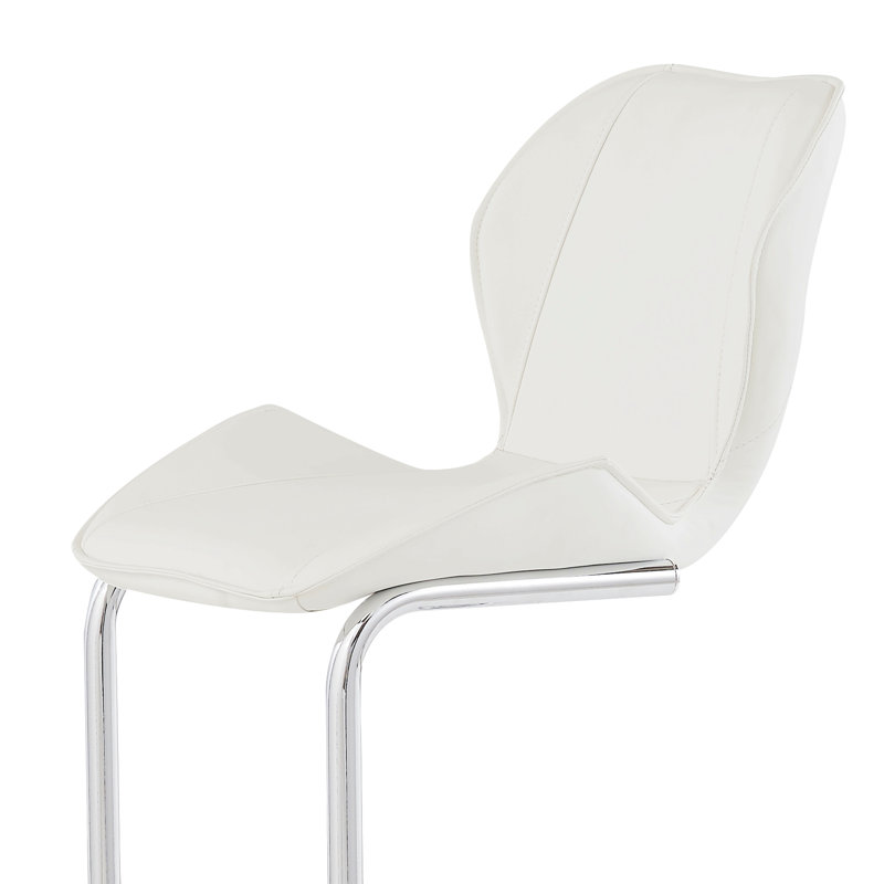 Ensemble de tabourets de bar 4 pièces, blanc