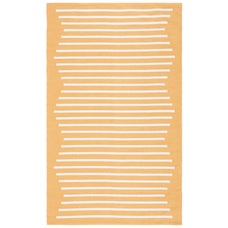 Tapis en coton tissé à la main Esty, Rectangle 9 pi x 12 pi