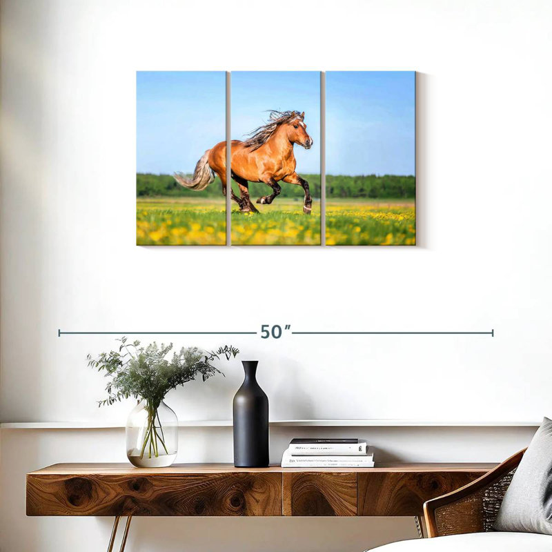 Cheval Bramom Palomino, H 20 po x l 33 po