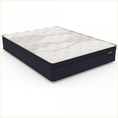 Mattresses, 12.5” California King Cooling Copper Memory Foam Medium Hybrid Euro-Top, Motion Isolation, Greenguard Gold, Made in USA | Foam+Spring | White